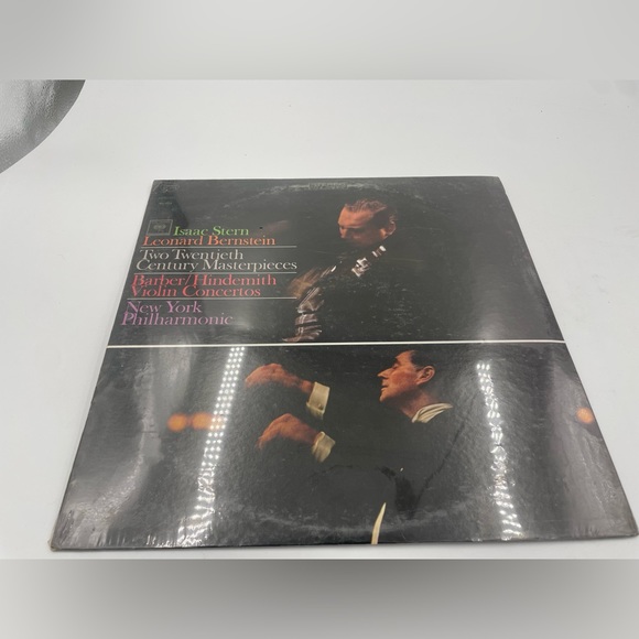 ISAAC STERN/LEONARD BERNSTEIN 20th Century Masterpieces BARBER/HINDEMITH Violin - Picture 1 of 2